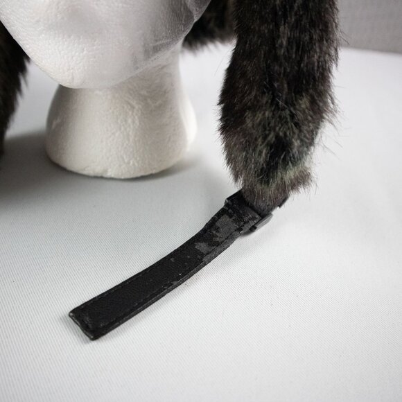 Windriver Checkered Flannel Faux Fur Trapper Hat - Picture 3 of 8